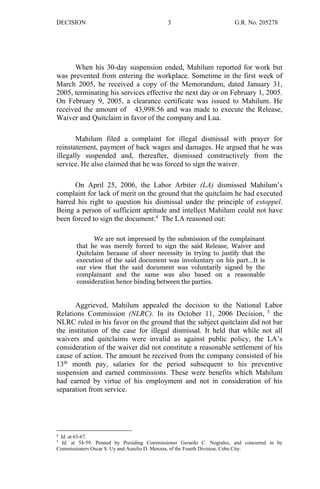 Philippine Spring Water Resources Inc./ Danilo Y. Lua versus Court of ...