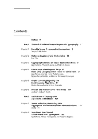 Cryptography And Security In Computing Sen Jaydip | PDF