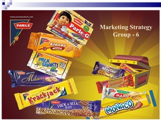 Marketing Strategy
   Group - 6
 