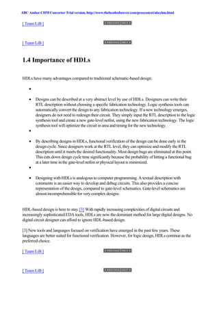 Verilog Hdl A Guide To Digital Design And Synthesis 2nd Ed Samir ...