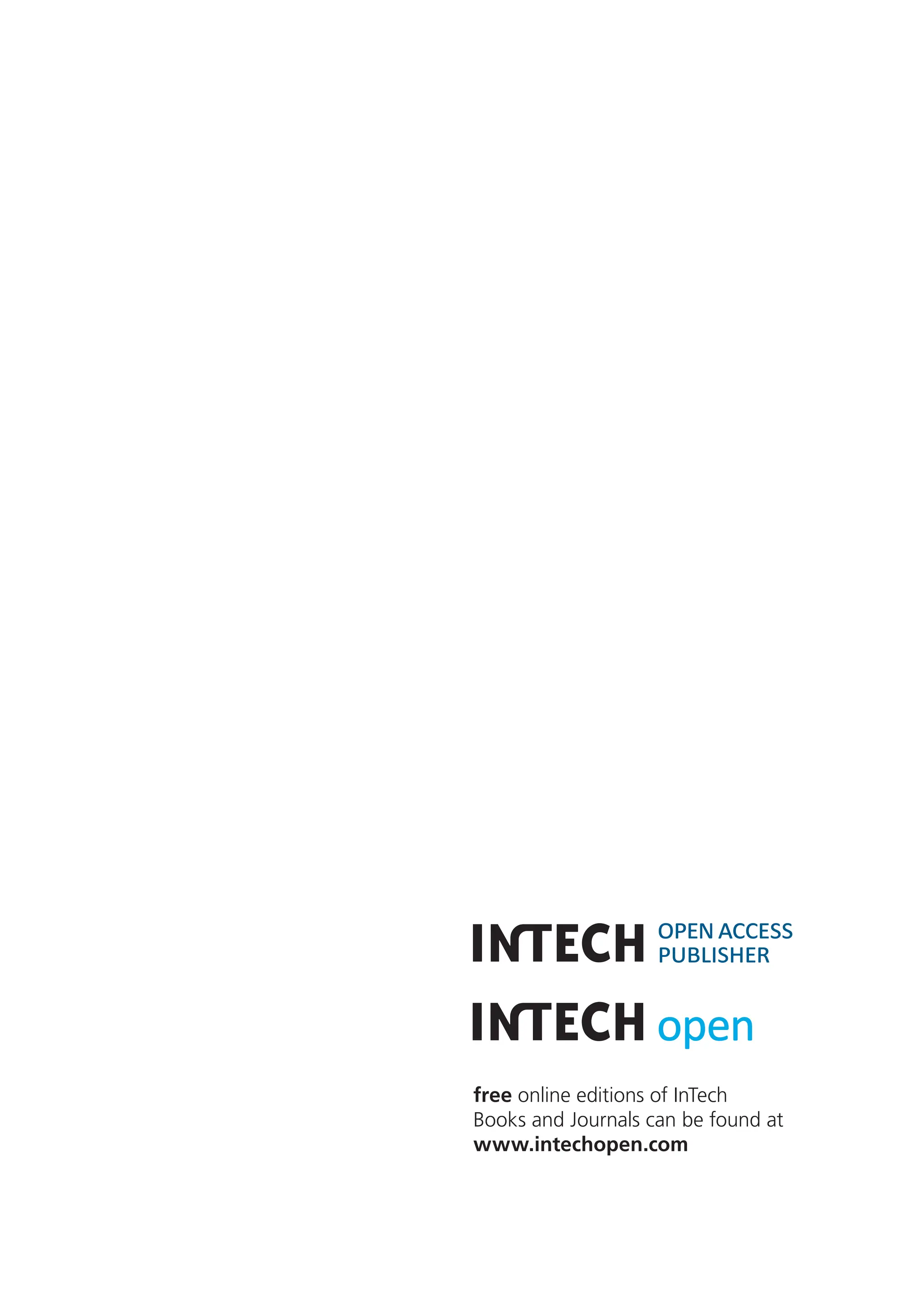 free online editions of InTech
Books and Journals can be found at
www.intechopen.com
 