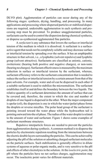 Nanostructured Materials Processing Properties And Potential ...