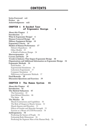 Introduction To Human Factors And Ergonomics For Engineers M Lehto | PDF