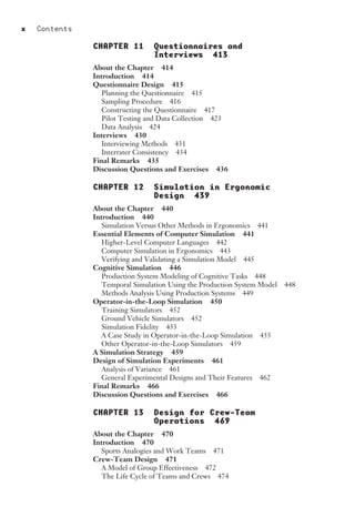 Introduction To Human Factors And Ergonomics For Engineers M Lehto | PDF