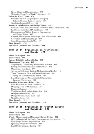Introduction To Human Factors And Ergonomics For Engineers M Lehto | PDF