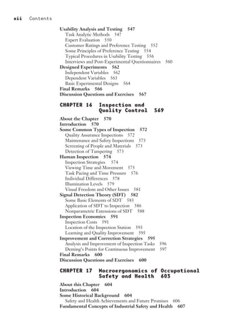 Introduction To Human Factors And Ergonomics For Engineers M Lehto | PDF