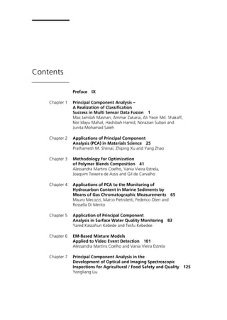 Principal Component Analysis Engineering Applications P Sanguansat | PDF