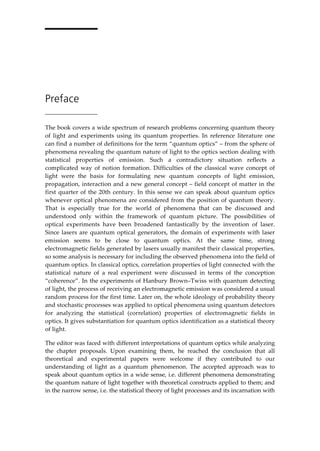 Quantum Optics And Laser Experiments S Lyagushyn | PDF