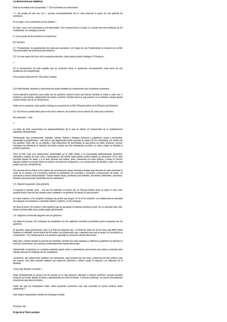 La democracia por objetivos.
Esta es la sintesis de la propuesta: 1. De la promesa al compromiso.
1.1. Se acaba de una vez con >, porque conceptualmente son lo mas parecido al guion de una pelicula de
aventuras.
En su lugar, a los ciudadanos se les plantea >.
Es decir, que ni son promesas ni son electorales. Son compromisos a cumplir si, a traves del voto-confianza de los
ciudadanos, se consigue el poder.
2. Como pasar de la promesa al compromiso.
Es muy facil.
2.1. Previamente, los parlamentos de cada pais aprueban, con rango de Ley Fundamental, la creacion de un Alto
Tribunal Auditor de la Eficacia del Gobierno.
2.2. Un mes antes del inicio de la campana electoral, cada partido politico entrega al Tribunal su
>.
Es la enumeracion de todo aquello que se proponen hacer si gobiernan, acompanando cada tema de una
puntuacion de cumplimiento.
Para puntuar disponen de 100 puntos anuales.
Con total libertad, asignan a cada tema los puntos anuales de compromiso que consideren oportunos.
Como ejemplos extremos, para cada ano de gobierno podrian incluir cien temas dandole un punto a cada uno, o
limitarse a dos temas, adjudicando 50 puntos a ambos. Pueden hacer lo que quieran: es su libertad, aunque jamas
podran olvidar que es su compromiso.
Antes de la campana, cada partido entrega su compromiso al Alto Tribunal Auditor de la Eficacia del Gobierno.
2.3. Se inicia la cuenta atras para el dia de la votacion, de acuerdo con los plazos de cada pais o territorio.
No empiezan >, sino
>.
La base de todo compromiso es responsabilizarse de lo que se ofrece. El compromiso es la quintaesencia
agnostica del juramento.
Obviamente, hay convenciones, debates, mitines, fiestas y festejos, anuncios y pegatinas, cenas y meriendas,
pasacalles y pasatiempos... hay todo lo que legalmente puede soportar el cuerpo de los candidatos y la cartera de
los partidos. Todo ello es un potente y vital entramado de actividades al que jamas se debe renunciar, porque
impregna de relevancia el derecho (en tantos paises aun hoy inexistente) a poder ir a votar y elegir en libertad el
proximo gobierno.
Pero al final, todo son exhibiciones ambientales en la calle, frente a un escaparate perfectamente iluminado,
intocable y aislado de todo ruido y manipulacion, alli donde cada partido politico exhibe su mercancia. En el unos
priorizan planes de salud, y a su lado marcan sus puntos; otros, inversiones en obra publica, y hacen lo mismo;
algunos exhiben en primer plano su politica concreta de inmigracion, y su compromiso de llevarla a cabo con mas
puntos que sus competidores.
Por primera vez se ofrece a los medios de comunicacion (esas inmensas brujulas que deciden en cada momento el
norte de la opinion y la conciencia masiva) la posibilidad de concretar y comparar compromisos de fondo, no
promesas a veces irresponsables. Tienen materia larga y profunda para debates, encuestas, editoriales, opiniones,
tertulias y liposucciones cerebrales de los candidatos.
2.4. Alguien ha ganado. Que gobierne.
Y empieza a hacerlo, pero. . una vez ha finalizado el primer ano, el Tribunal Auditor tiene un plazo lo mas corto
posible (nunca mas de dos meses) para constatar si el gobierno ha hecho lo que prometio.
En cada materia, si ha cumplido consigue los puntos que asigno. Si no lo ha cumplido, con independencia absoluta
de cualquier circunstancia o eximente interno o externo, no los consigue.
Se hace la suma. 85 puntos o mas significa que ha aprobado el examen-auditoria anual. De no alcanzar esta cifra,
tiene la primera falta, pero puede seguir gobernando.
2.5. Llegamos al final del segundo ano de gobierno.
Se repite el proceso. Se comparan los resultados con los objetivos concretos prometidos para el segundo ano de
gobierno.
Si aprueba, sigue gobernando, pero si al final del segundo ano, o al final de cada uno de los anos que falten hasta
finalizar su mandato, suma menos de 85 puntos, ha evidenciado que, cualquiera que sea la causa, ha incumplido su
compromiso. Yen consecuencia, a la semana siguiente se convocan nuevas elecciones.
Mas claro: cuando durante su periodo de mandato, durante dos anos seguidos o alternos un gobierno no alcanza su
nivel de compromiso, se convocan inmediatamente nuevas elecciones.
Obviamente, el gobierno no cumplidor-saliente puede volver a presentarse, pero tendra que volver a competir para
intentar renovar la confianza de los ciudadanos.
Conclusion: las instituciones politicas son estructuras, pero quienes les dan vida y solvencia son los politicos que
las ocupan. Son ellos quienes rellenan sus espacios interiores y deben cuidar el aspecto y la entereza de la
fachada.
Como dijo Winston Churchill, >.
Estar honestamente al servicio de los demas es el mas glorioso, ejemplar y positivo sacrificio, porque requiere
vocacion sin limite, talento sin freno y ejemplaridad en todo momento. Y encima y ademas, sin que la remuneracion
economica sea tema prioritario.
Cada vez que los ciudadanos votan, estan haciendo muchisimo mas que concretar su opcion politica: estan
celebrando >.
Que ningun incapacitado mental nos amargue la fiesta.
Principio 140
El eje de la Tierra oscilara
 