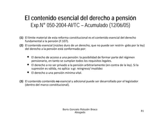 El Sistema Nacional de Pensiones - SNP. Slide 81