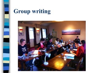 Group writing
 