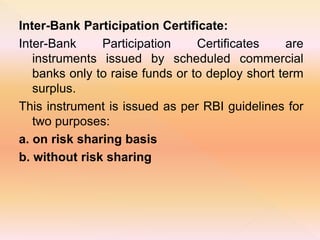 205 Financial Markets and Banking Operations unit 2 | PPT