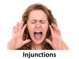 Injunctions
 