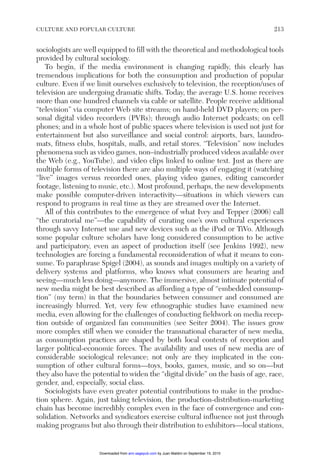 Culture and Popular Culture: a case for sociology | PDF