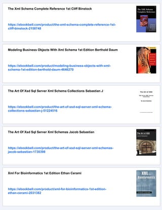 Xml Schema Essentials R Allen Wyke Andrew Watt | PDF