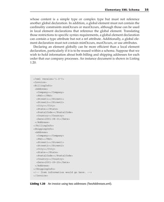Xml Schema Essentials R Allen Wyke Andrew Watt | PDF