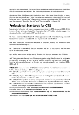 Learning And Teaching Using Ict In Secondary Schools John Woollard | PDF