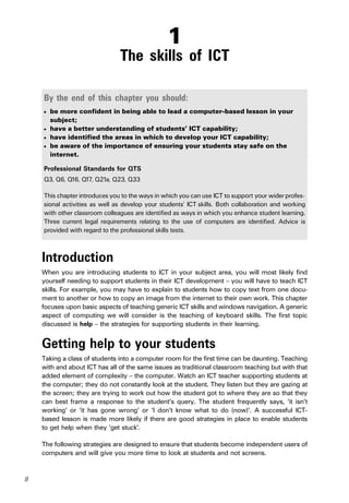Learning And Teaching Using Ict In Secondary Schools John Woollard | PDF