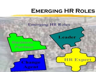 Emerging HR Roles 