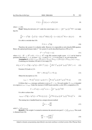 Adaptive dynamic programming algorithm for uncertain nonlinear switched ...