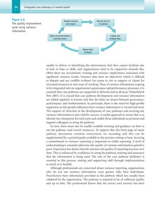 Integrated Care Pathways In Mental Health Julie Hall David Howard | PDF