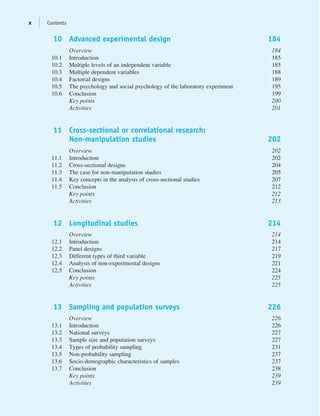 Introduction To Research Methods In Psychology 2nd Edition Dennis ...