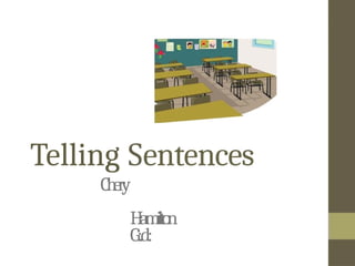Understanding Telling Sentences: Structure and Examples for Beginners ...