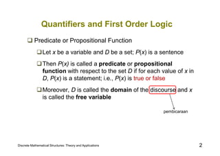 Proof techniques and quantifiers : lecture 3 | PDF
