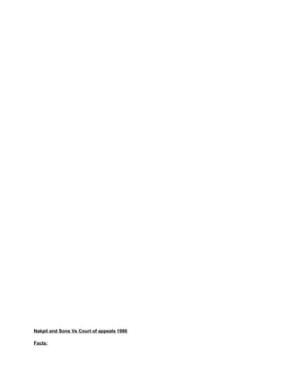 Nakpil and Sons Vs Court of appeals 1986
Facts:
 