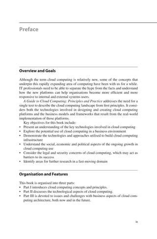 Guide To Cloud Computing Principles And Practice 2013th Edition Richard ...