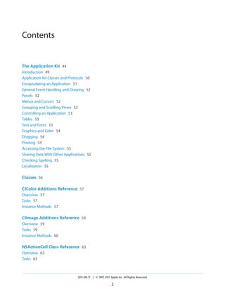 Application Kit Framework Reference Appkitobjc Apple Computer | PDF
