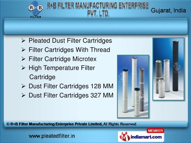 R+B Filter Manufacturing Enterprise Private Limited Delhi India