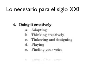 Lo necesario para el siglo XXI
 
