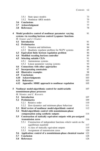 Nonlinear Predictive Control Theory And Practice Basil Kouvaritakis | PDF