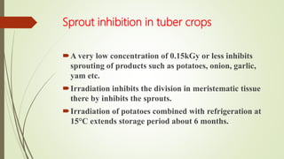 HYPOBARIC STORAGE AND IRRADIATION IN FRUITS AND VEGETABLES | PPTX