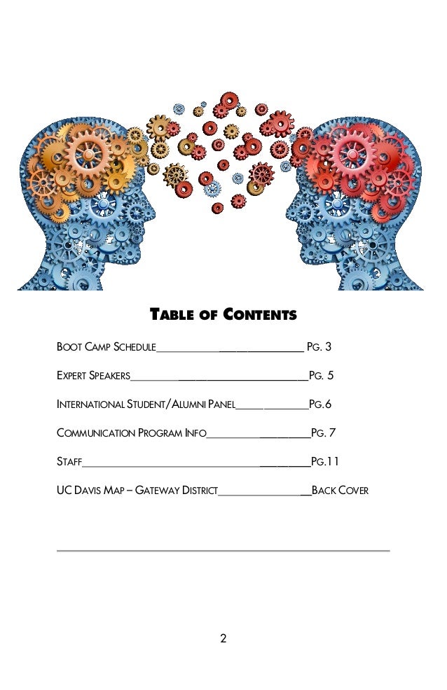 CCBC Orientation Schedule Booklet