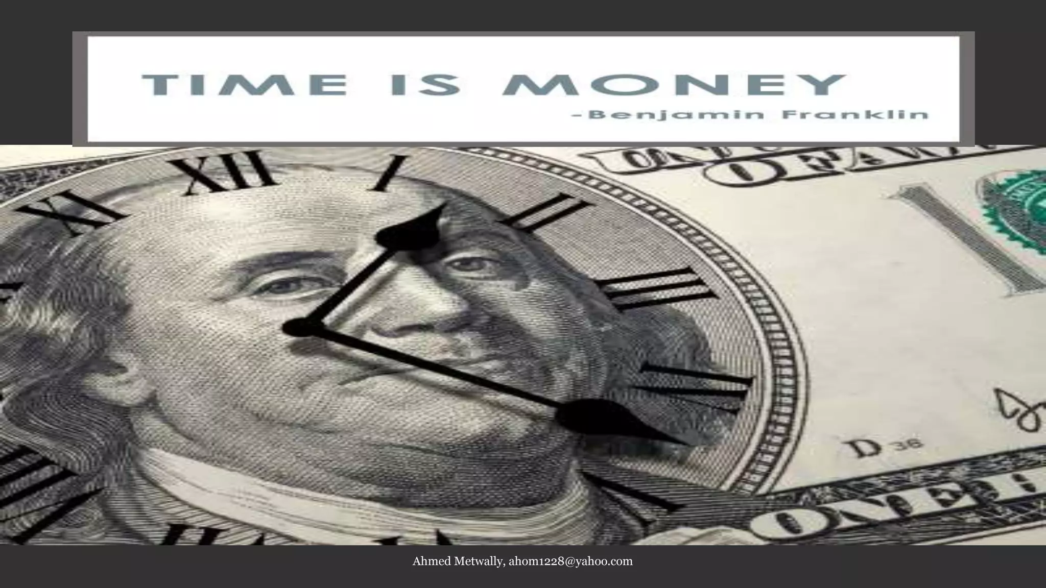 Ahmed Metwally, ahom1228@yahoo.com
 