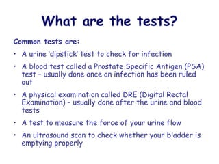 Prostatitis Test Prostate Cancer Presentation v3 | PPT