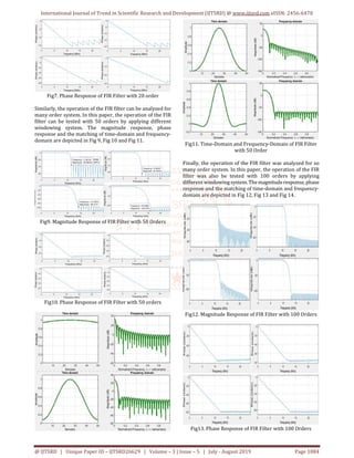 Performance Analysis of FIR Filter using FDATool | PDF