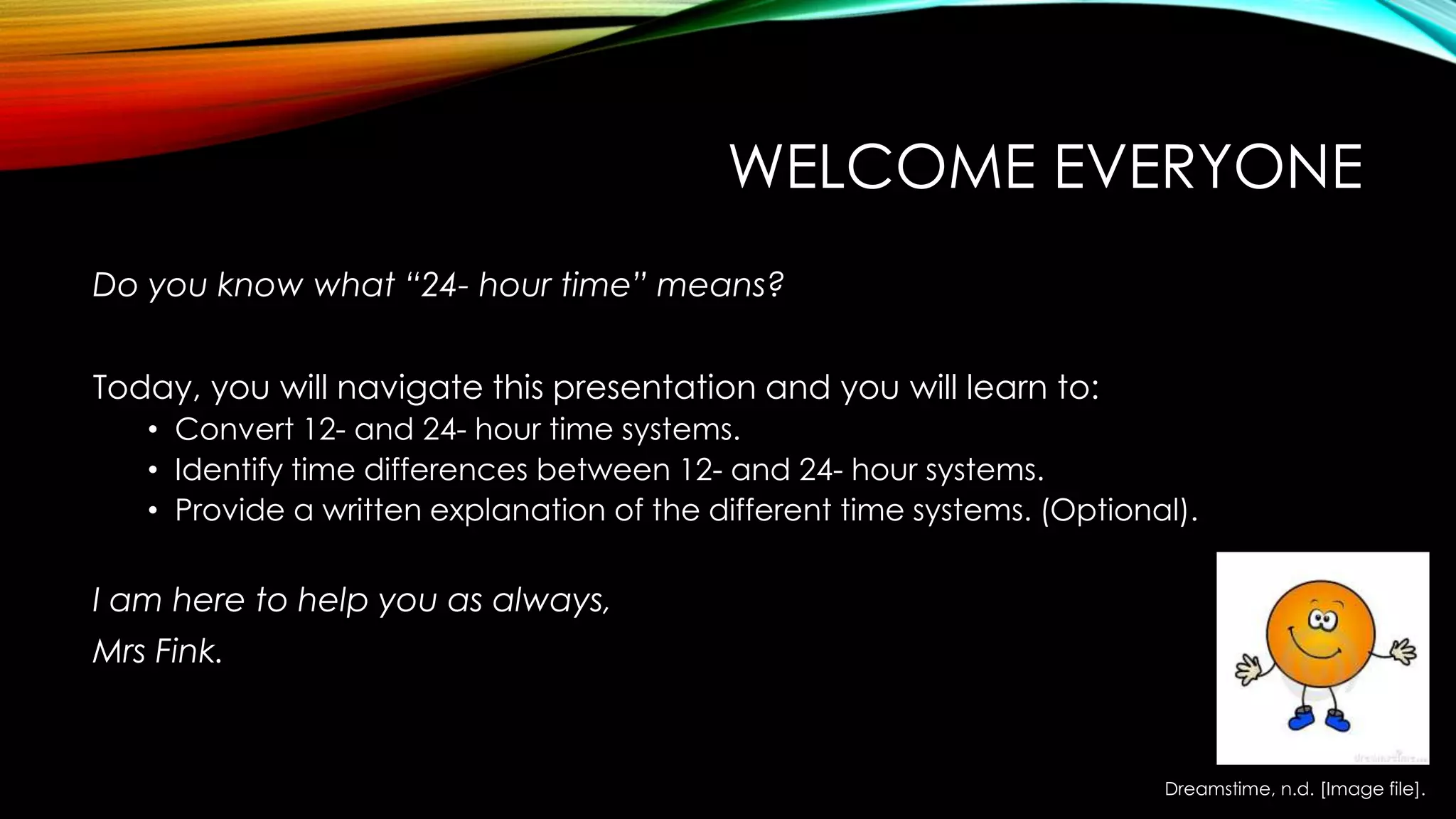 Understanding 24 hour time | PPTX