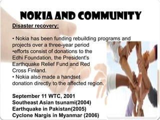    Nokia’s environmental Footprint