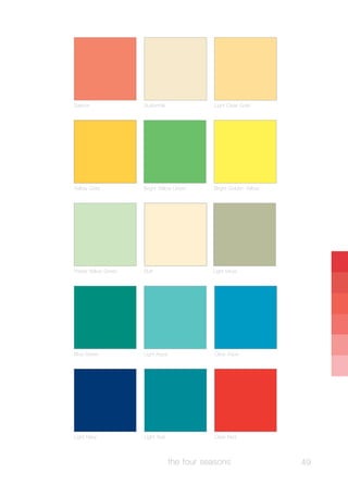 Autumn Color Palette Color Me Beautiful