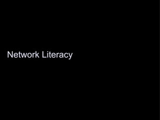 Network Literacy 