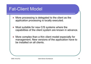 2 08 client-server architecture | PDF