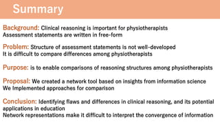 Yumi Santo_Differences in Clinical Reasoning Structures Based on ...