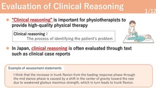Yumi Santo_Differences in Clinical Reasoning Structures Based on ...