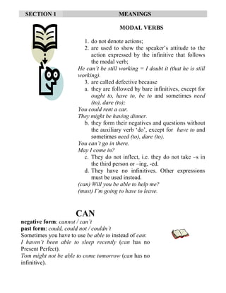 9 Modal Verbs In Modern English Theory And Exercises 9 Modal Verbs In Modern English Theory And Exercises