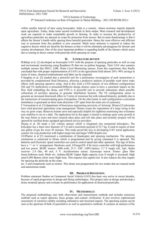 Design of Unmanned Aerial Vehicle (UAV) for Agricultural Purposes | PDF