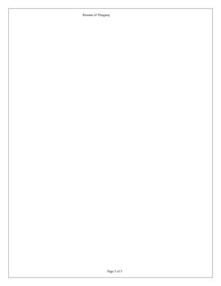 Resume of Thiagaraj
Page 5 of 3
 