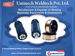 Manufacturer & Exporter of Welding
Machines, Equipments & Accessories
 